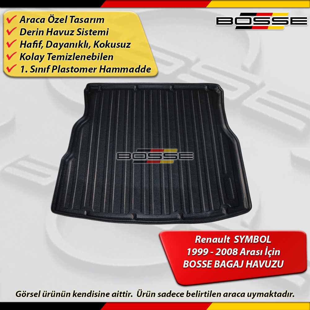 Renault Symbol Bagaj Havuzu 1999 - 2008 Arası BOSSE