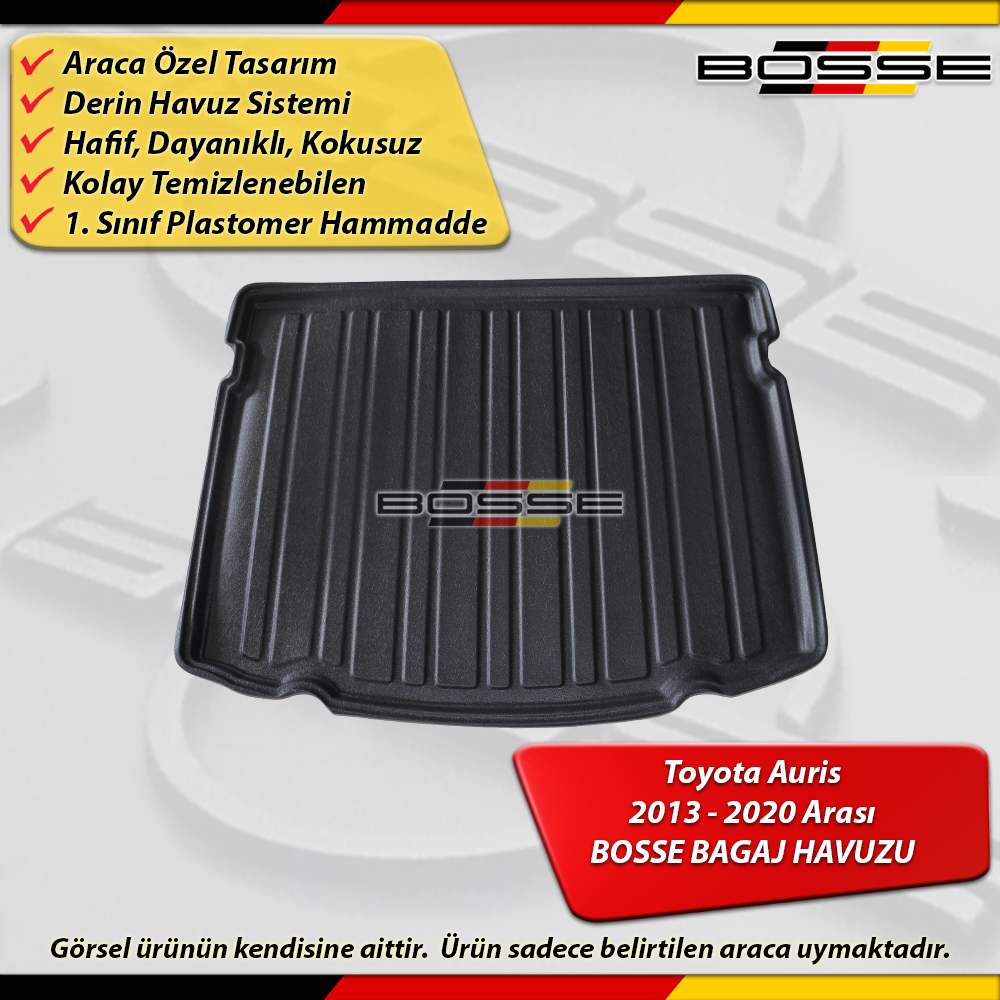 Toyota Auris Bagaj Havuzu 2013 2020 Arası BOSSE