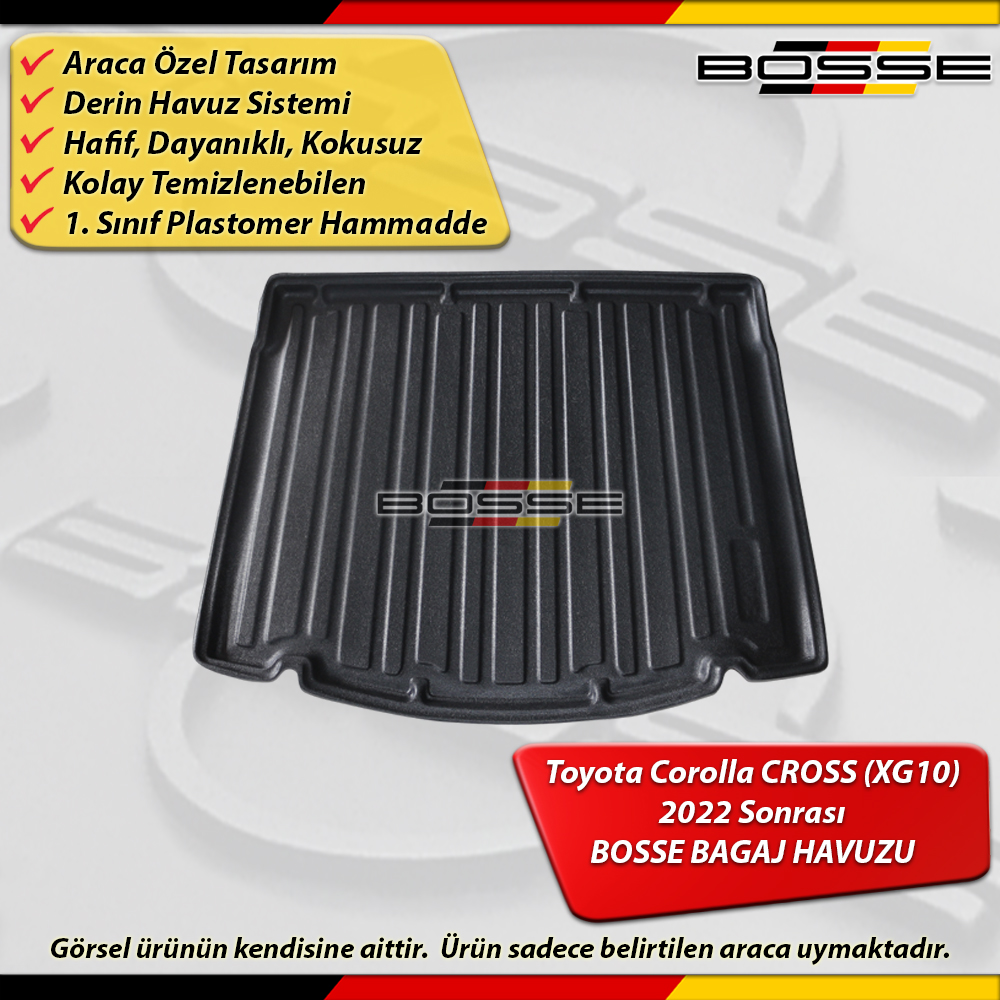 Toyota COROLLA CROSS Bagaj Havuzu (XG10) 2022 2024 Arası BOSSE