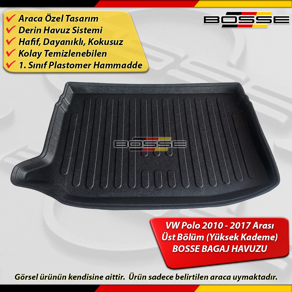 VW Polo Bagaj Havuzu ÜST Bagaj - Yüksek Kademe (6R) 2010 2017 Arası BOSSE