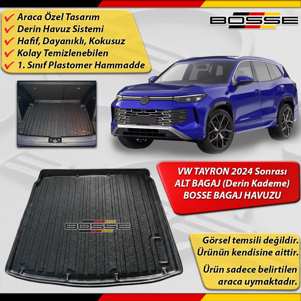 VW TAYRON Bagaj Havuzu ALT BAGAJ (Derin Kademe) 2024 Sonrası BOSSE